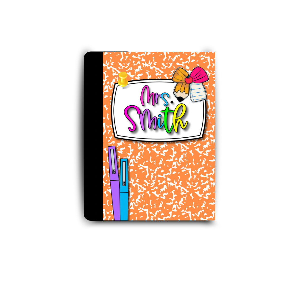School Girl Bow- Orange