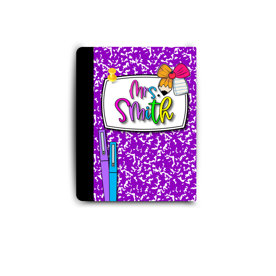 School Girl Bow- Purple