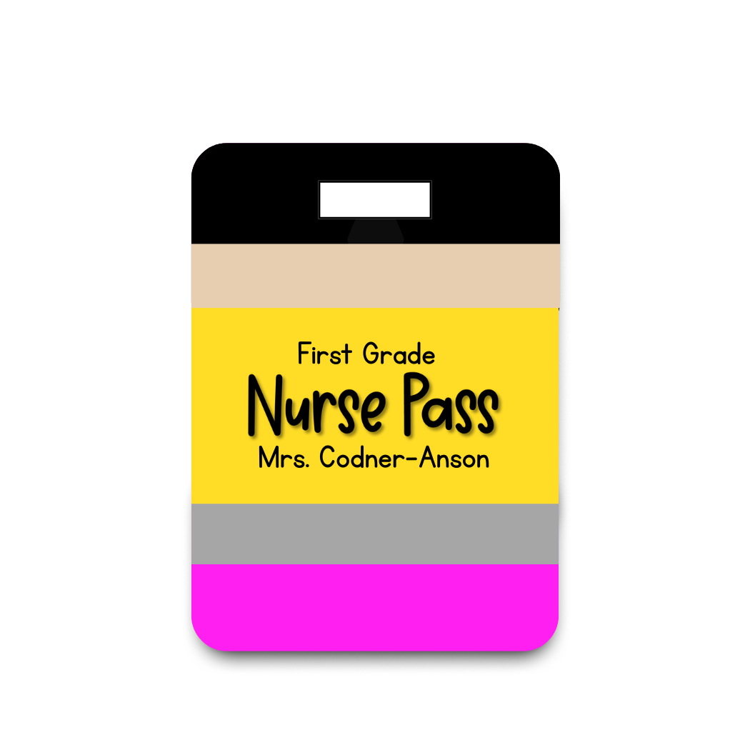 HALL PASS- Pencil