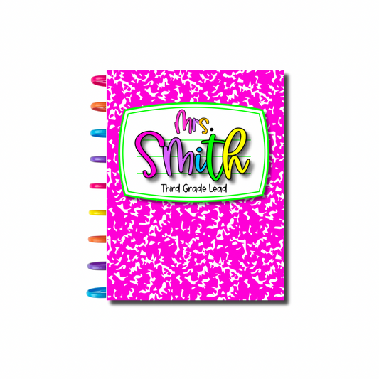 GRADEBOOK: Notebook Pink 2