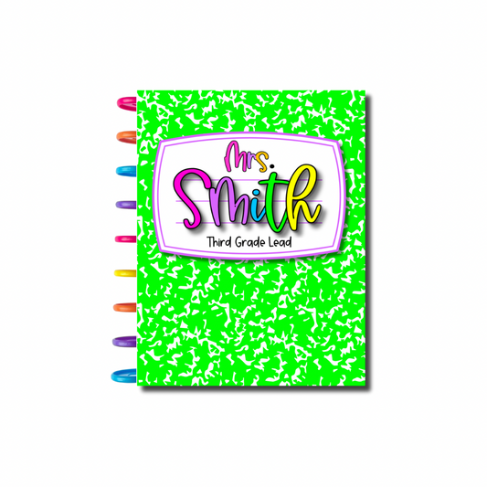 GRADEBOOK: Notebook Green