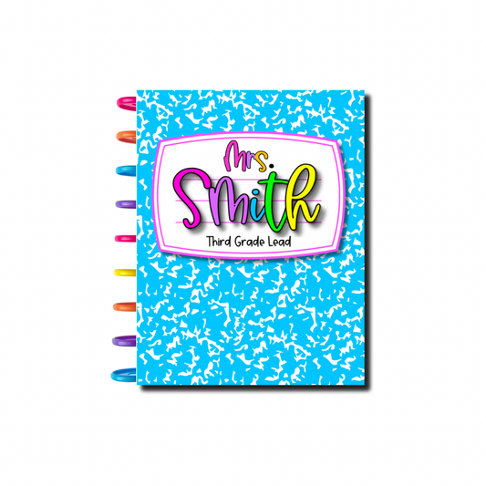 GRADEBOOK: Notebook Blue 2