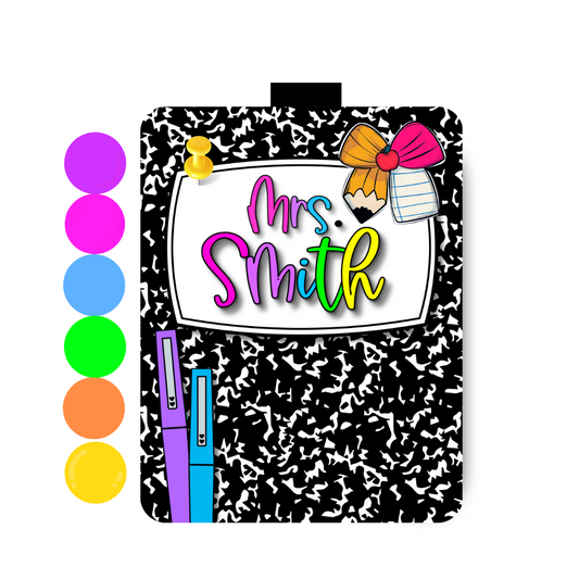 Notebook Bow- Black