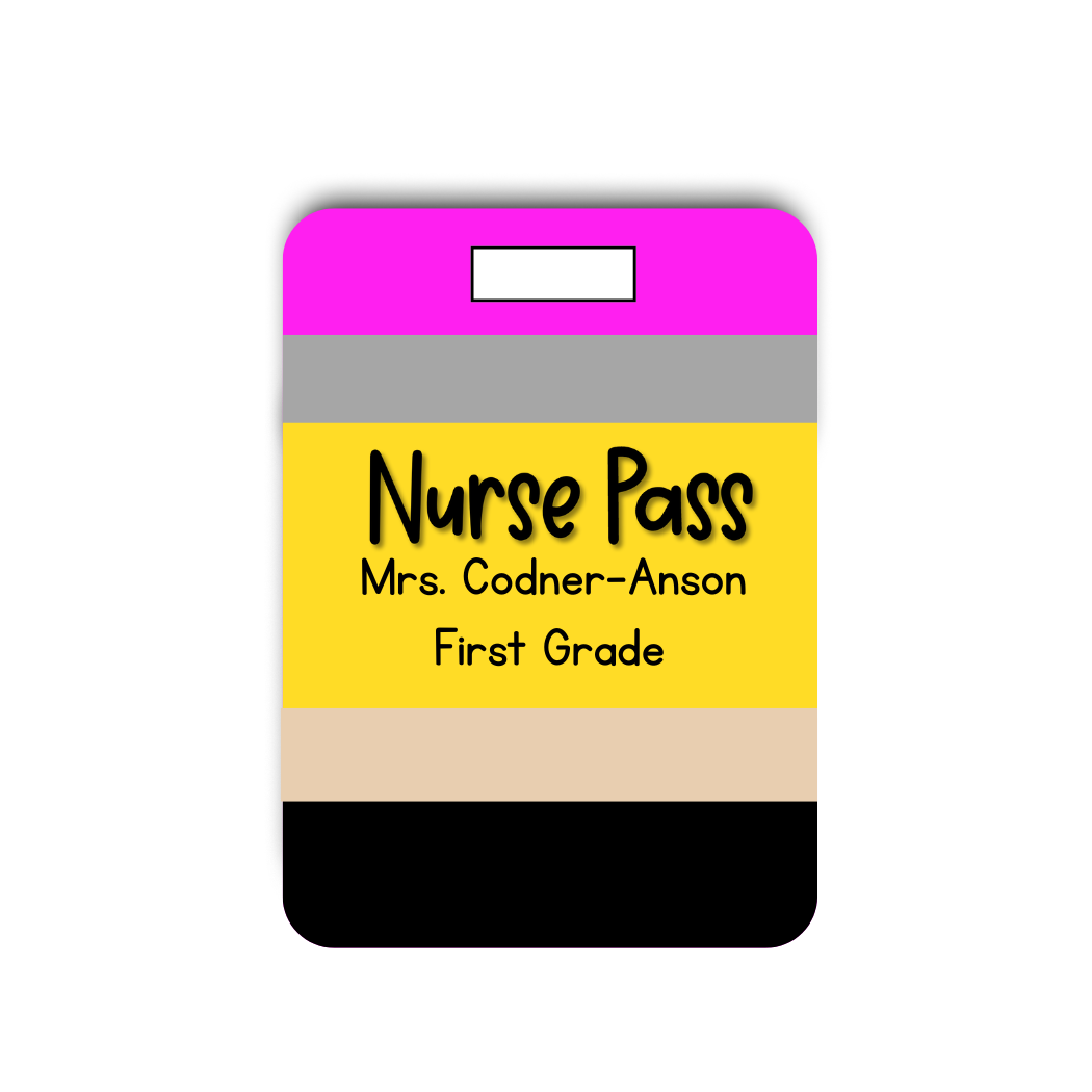 HALL PASS- Pencil
