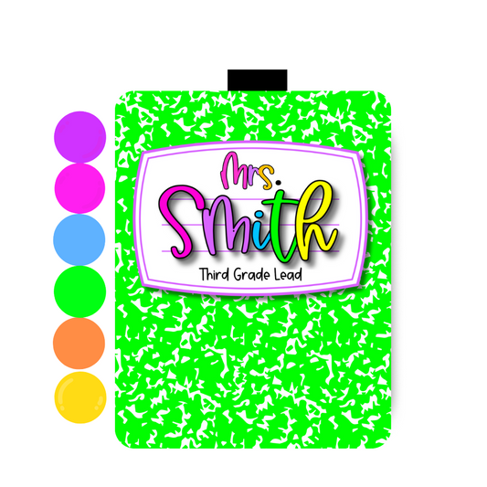 Notebook- Green